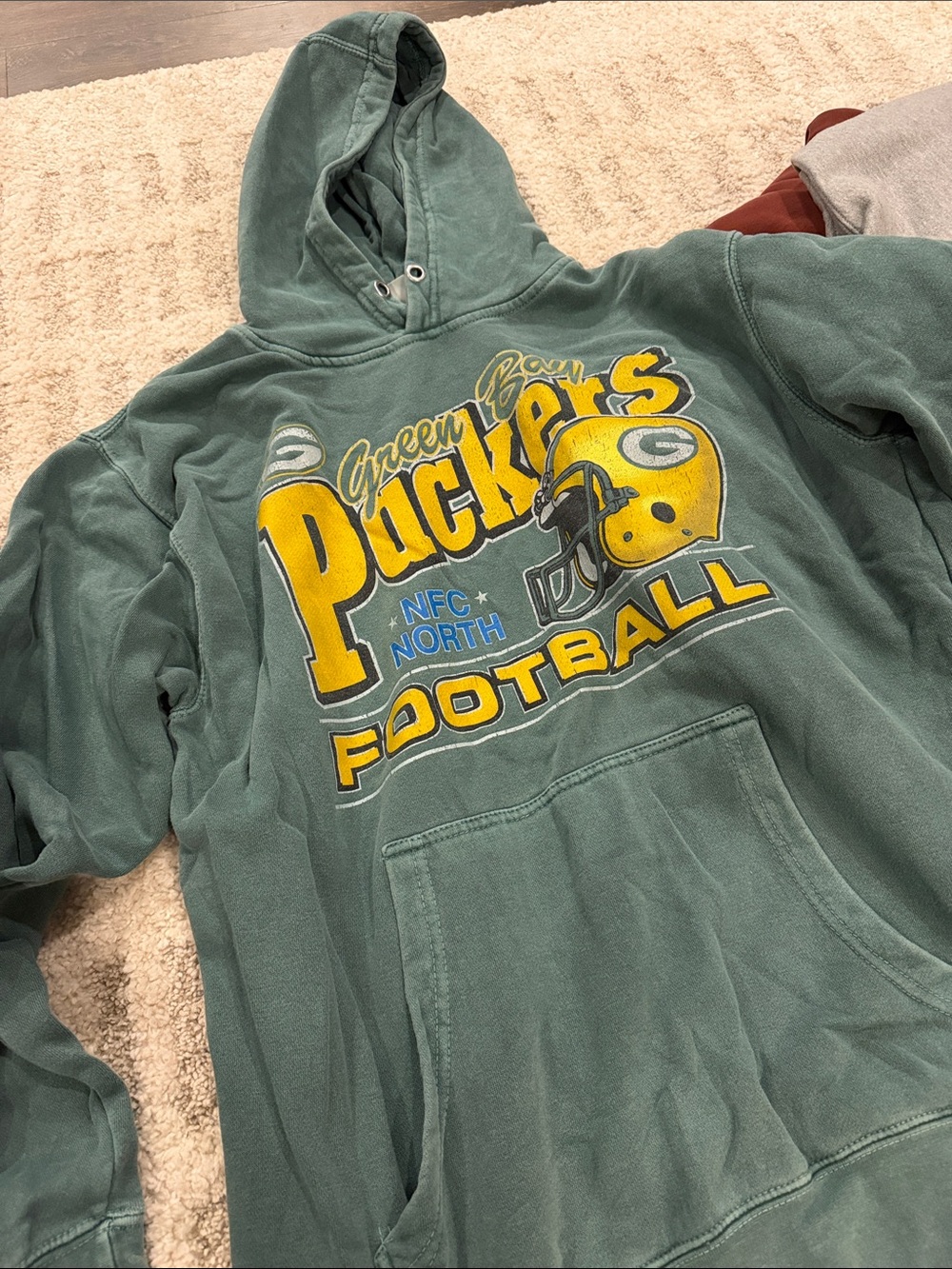 47 brand vintage tubular Green Bay packers Hoodie